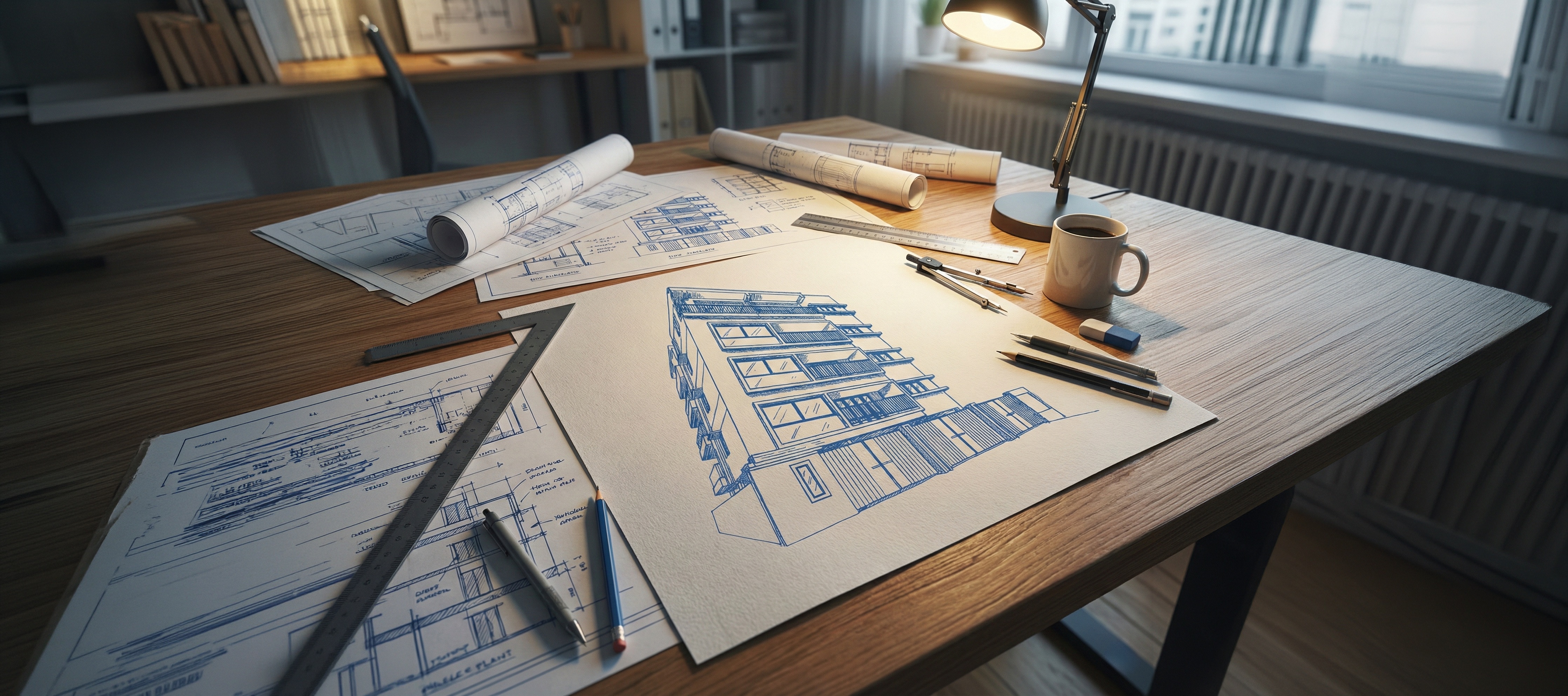 Team meeting in a modern office